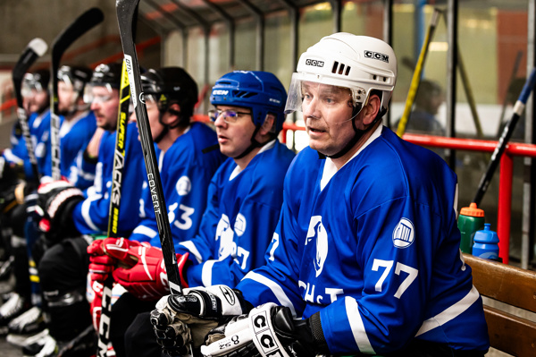 Hokejové utkání CHT Pardubice vs. HILTI Praha
