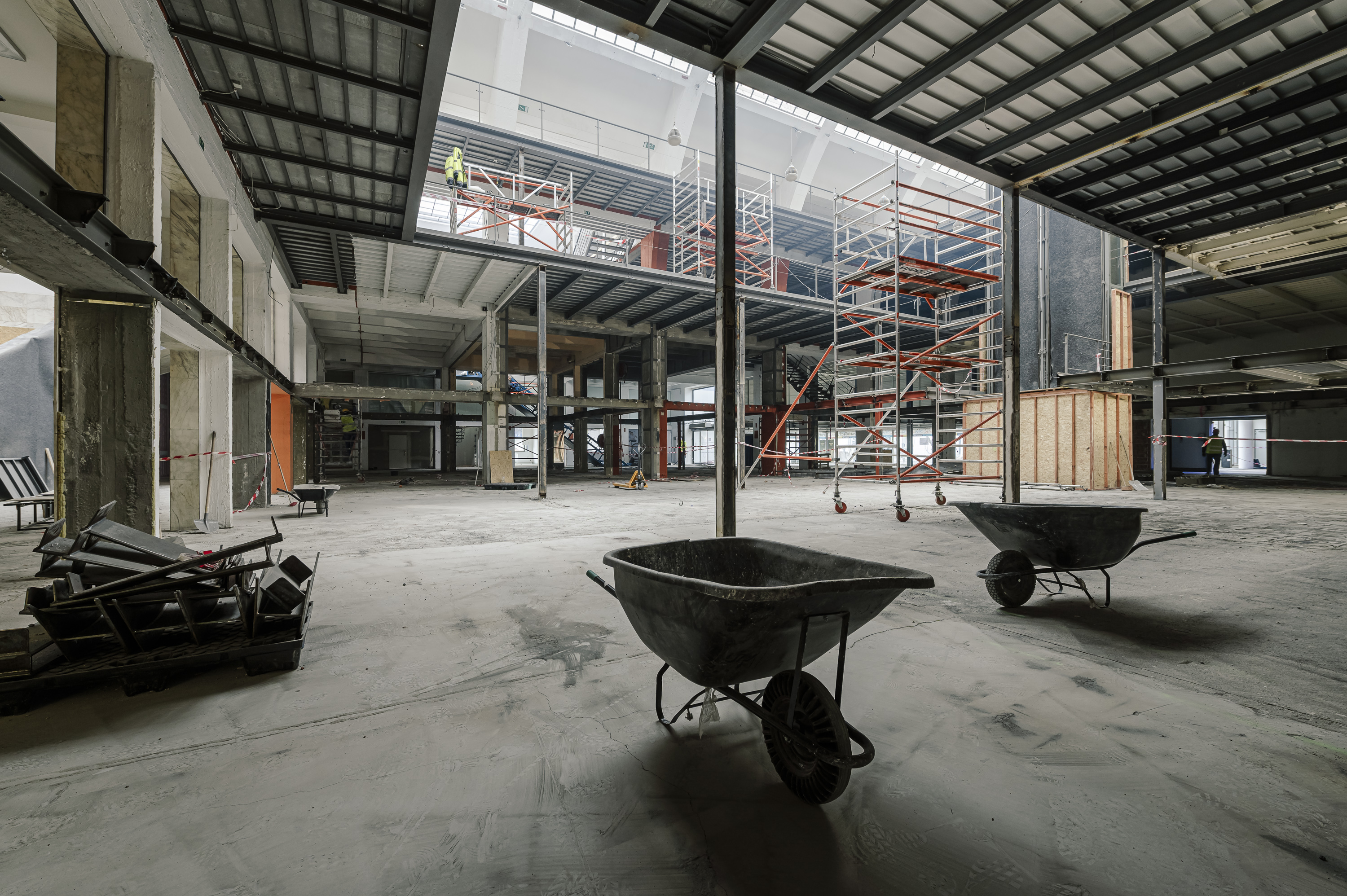 OBRAZEM: Pardubický Grand k nepoznání, rekonstrukce je v plném proudu