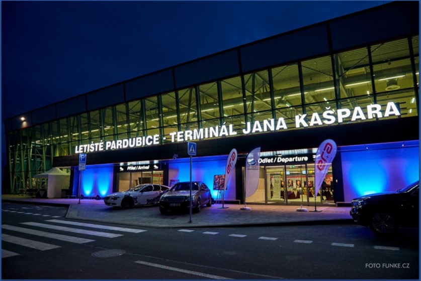 Modernizace letiště v Pardubicích. 