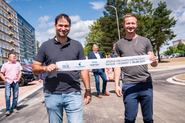 Práce na obchvatu Rataje jsou za námi!